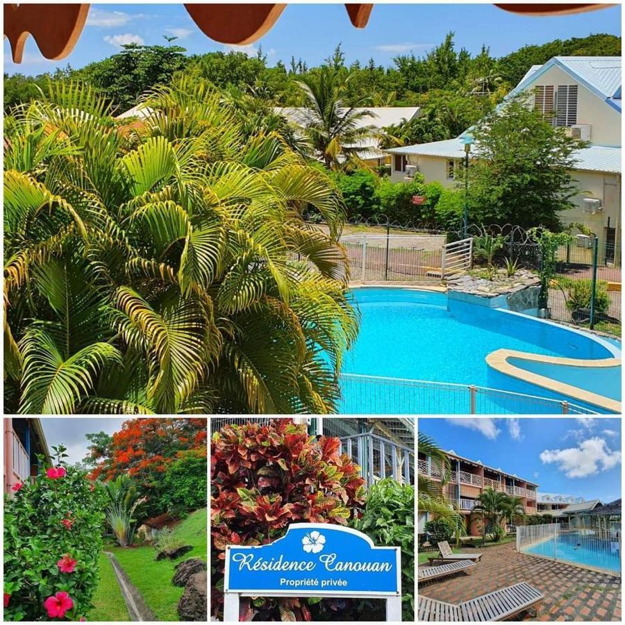 Appartement Ker-Eol Residence Canouan Sainte-Anne Avec Piscine 外观 照片